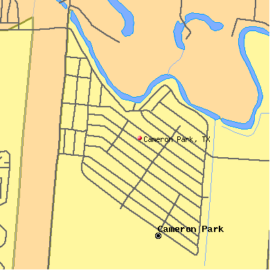 Cameron Park map