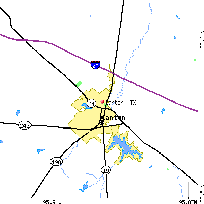 Canton map