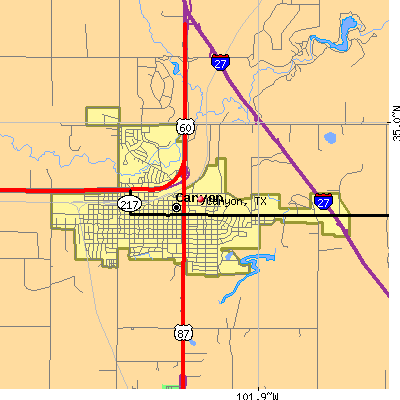 Canyon map