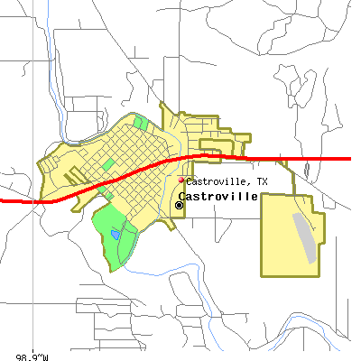 Castroville map