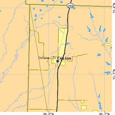 Celina map