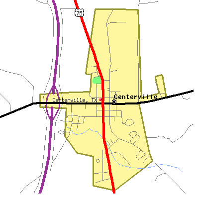 Centerville map
