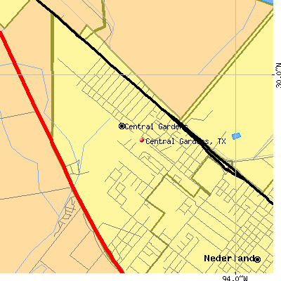 Central Gardens map