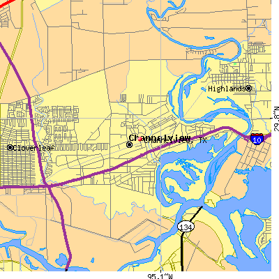 Channelview map
