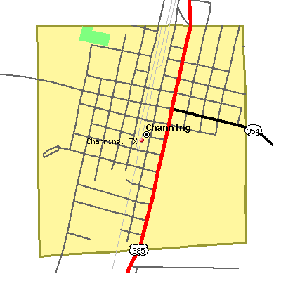 Channing map