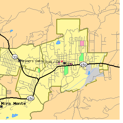 Ojai map