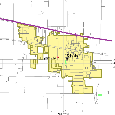 Clyde map
