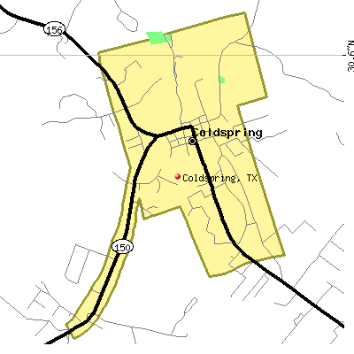 Coldspring map