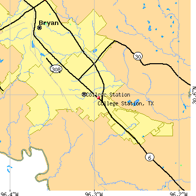 College Station map