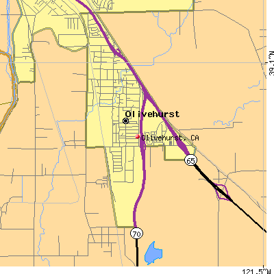Olivehurst map