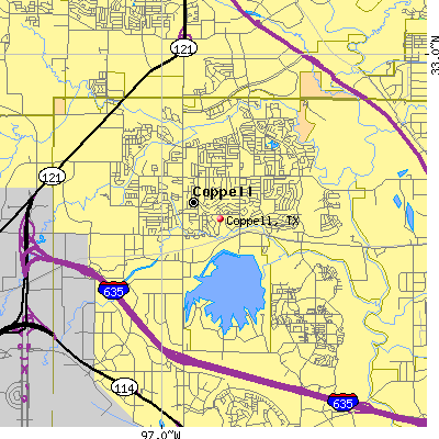 Coppell map