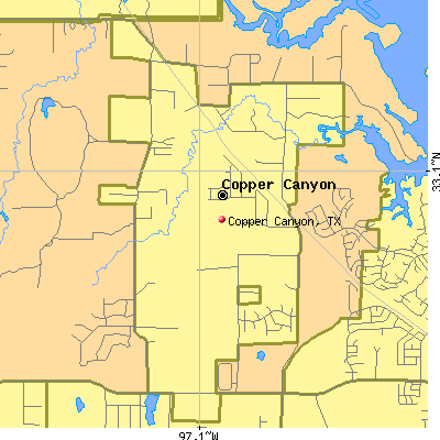 Copper Canyon map