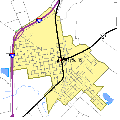 Cotulla map