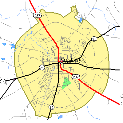 Crockett map