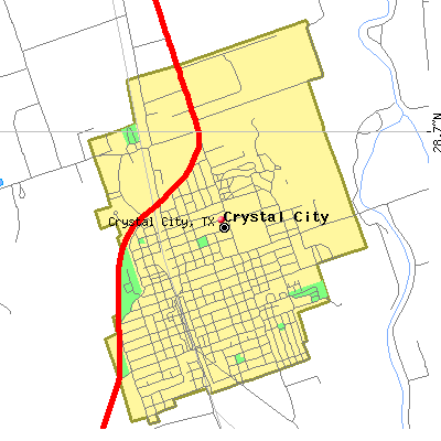 Crystal City map
