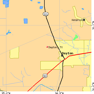 Dayton map