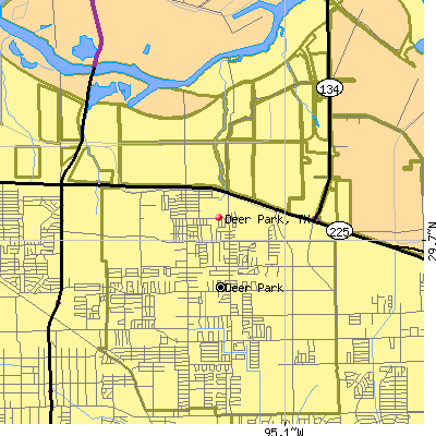 Deer Park map