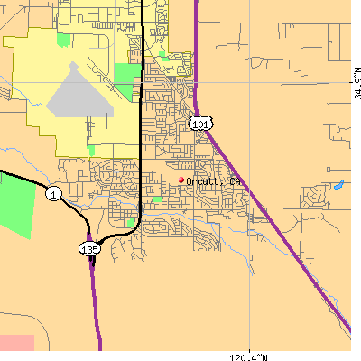 Orcutt map
