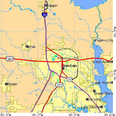 Denton map