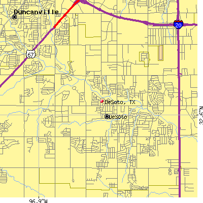 DeSoto map