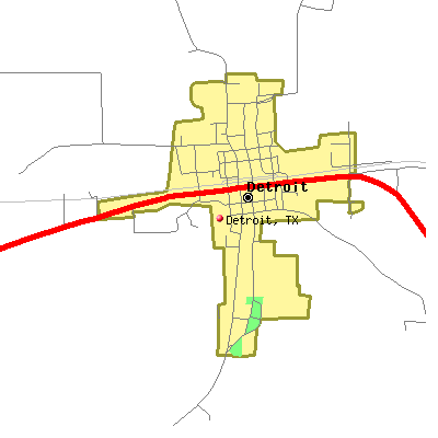Detroit map