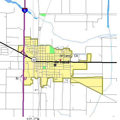 Orland map