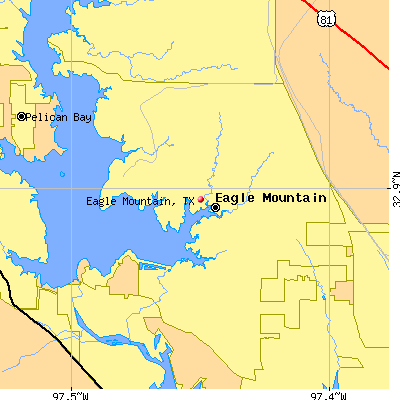 Eagle Mountain map