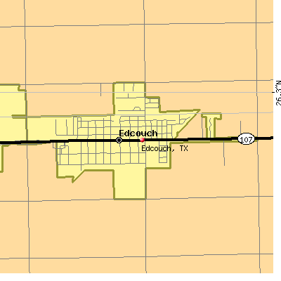 Edcouch map