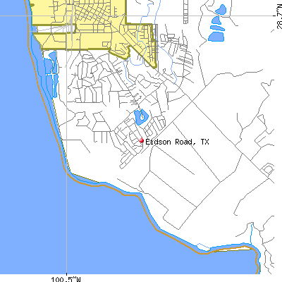 Eidson Road map