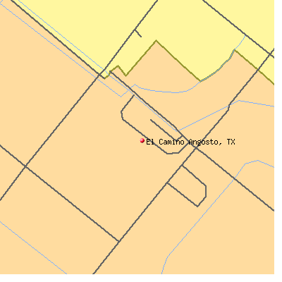 El Camino Angosto map