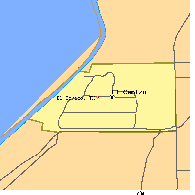 El Cenizo map