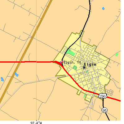 Elgin map