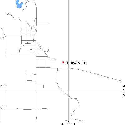 El Indio map