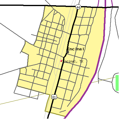 Encinal map