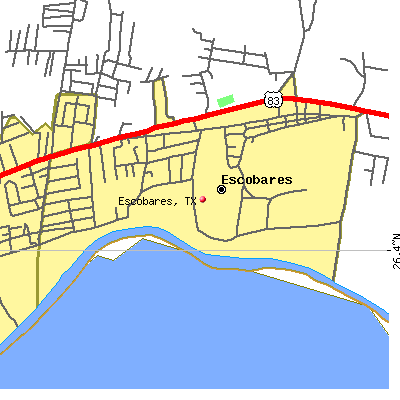 Escobares map