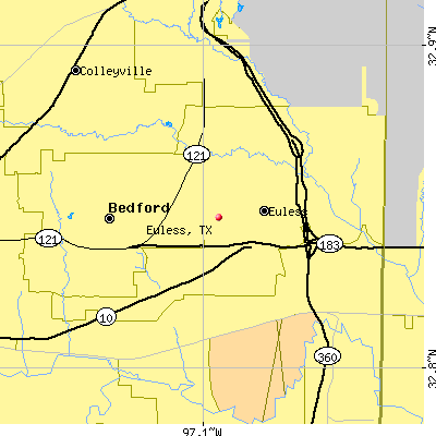Euless map