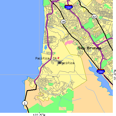 Pacifica map