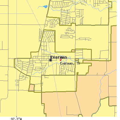 Everman map