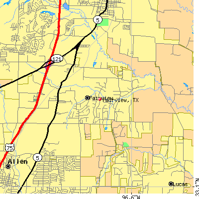 Fairview map