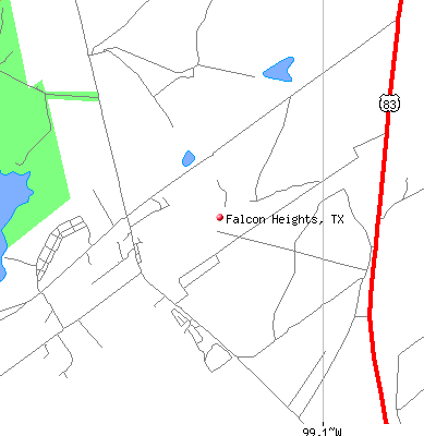 Falcon Heights map