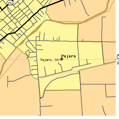 Pajaro map