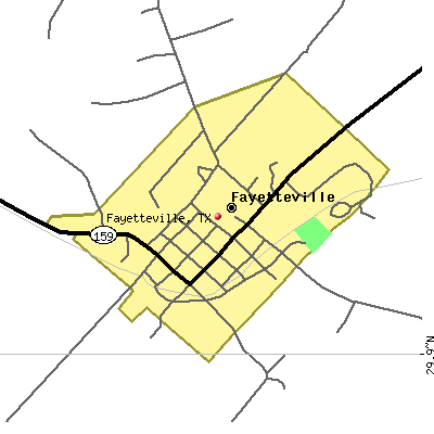 Fayetteville map