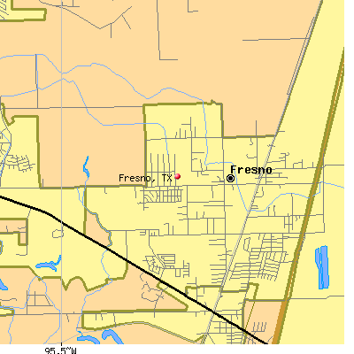 Fresno map