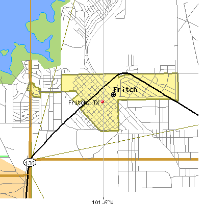 Fritch map