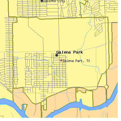 Galena Park map