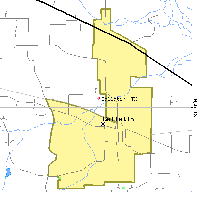 Gallatin map