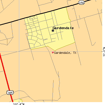 Gardendale map