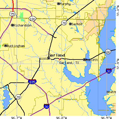 Garland map