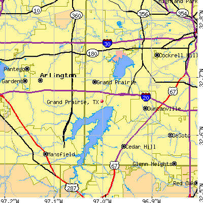 Grand Prairie map