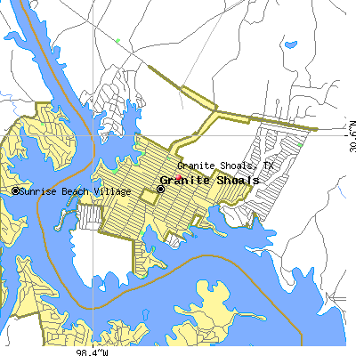 Granite Shoals map